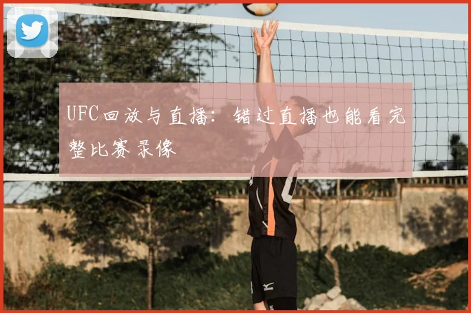 UFC回放与直播：错过直播也能看完整比赛录像